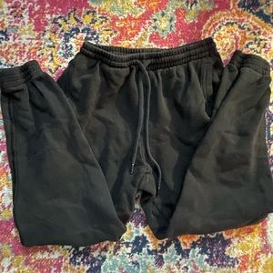 Aerie joggers, black